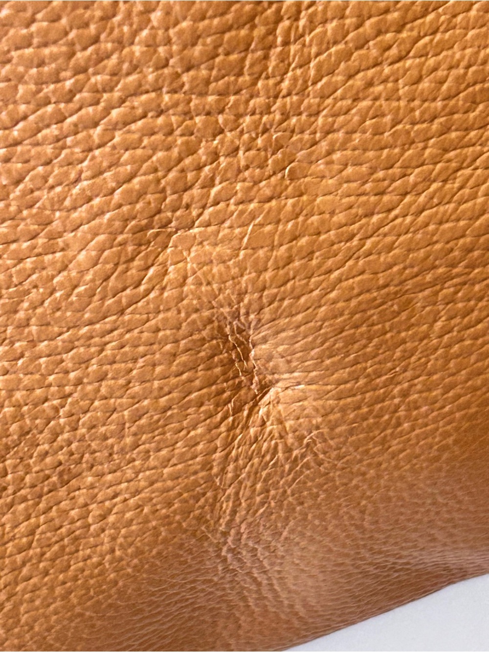 Marlon Giselle Leather Bag Slouchy Hobo Raw Suede Interior Made in Italy NEW - Picture 14 of 16